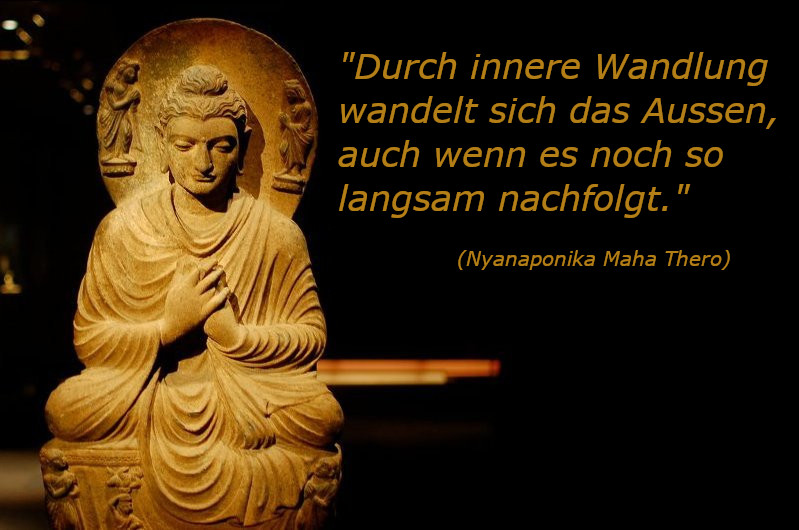 Buddhistische Meditation in der Tradition des Theravada in Aachen, Raeren, Hauset und Hergenrath